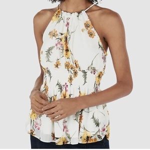 NWT Express Floral Halter Top